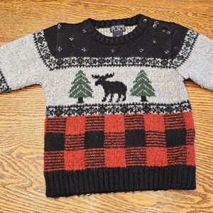 The Children's Place holiday moose sweater, size 4t
